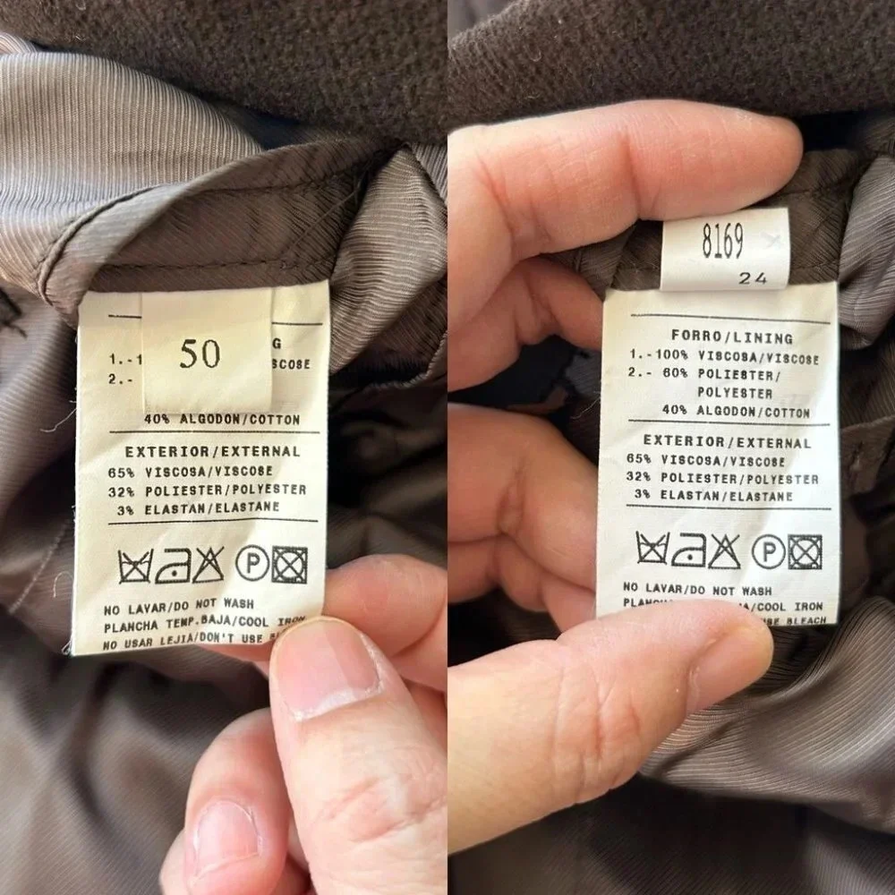 Caramelo SASTRERÍA Brown Blazer Made in Spain